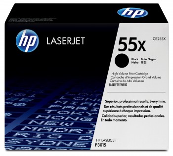 HP Toner laser CE255A/X nº55 original negro