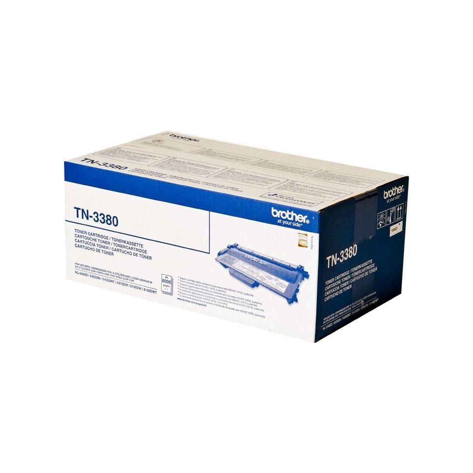 Tóner láser Brother TN3380 Negro