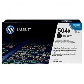 HP Toner laser CE250X original NEGRO (10,5K)