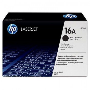 HP Toner laser Q7516A negro original (+12k)