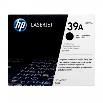 HP Toner laser Q1339A negro original (18K)