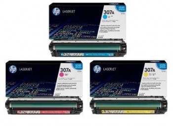 HP Toner laser CE74*A nº307A original colores