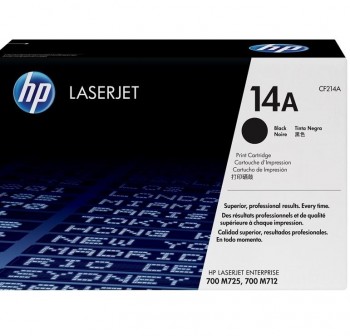 HP Toner laser CF214A negro original (10k) Nº14A HP LaserJet 700M/712