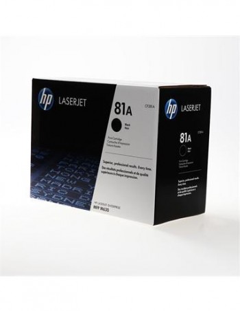 HP Toner laser CF281A/X nº81A/X original negro