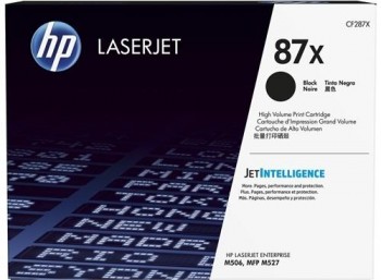 HP Toner laser CF287A/X nº87A/X original negro