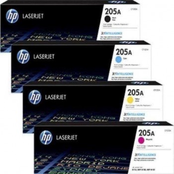 HP Toner laser CF53*A nº205A colores original