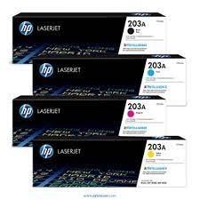 HP Toner laser CF54*A/X nº203A/X colores original