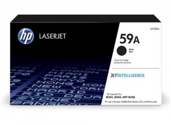 HP Toner laser CF259A negro original (3k) Nº59A HP LaserJet PRO M404/M408