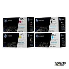 HP Tóner láser CF47*X nº657X colores original