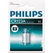 Pila litio PHILIPS CR-123A 3v