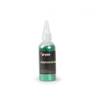 PRYSE Bote de purpurina 60gr VERDE