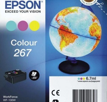 EPSON Cartucho ink-jet T2670 original COLOR nº267