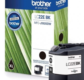 BROTHER Cartucho inkjet LC-22E** original colores (2,4k)