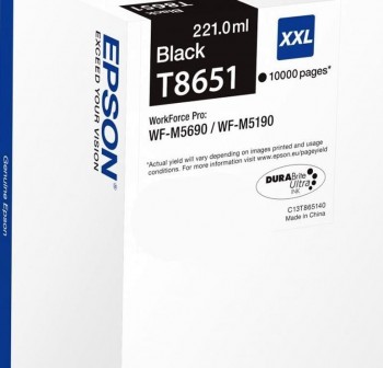 EPSON Cartucho ink-jet T8651 original colores