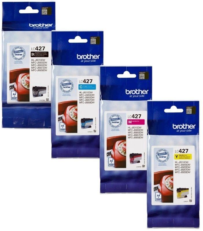 BROTHER Cartucho inkjet LC427** origianl colores