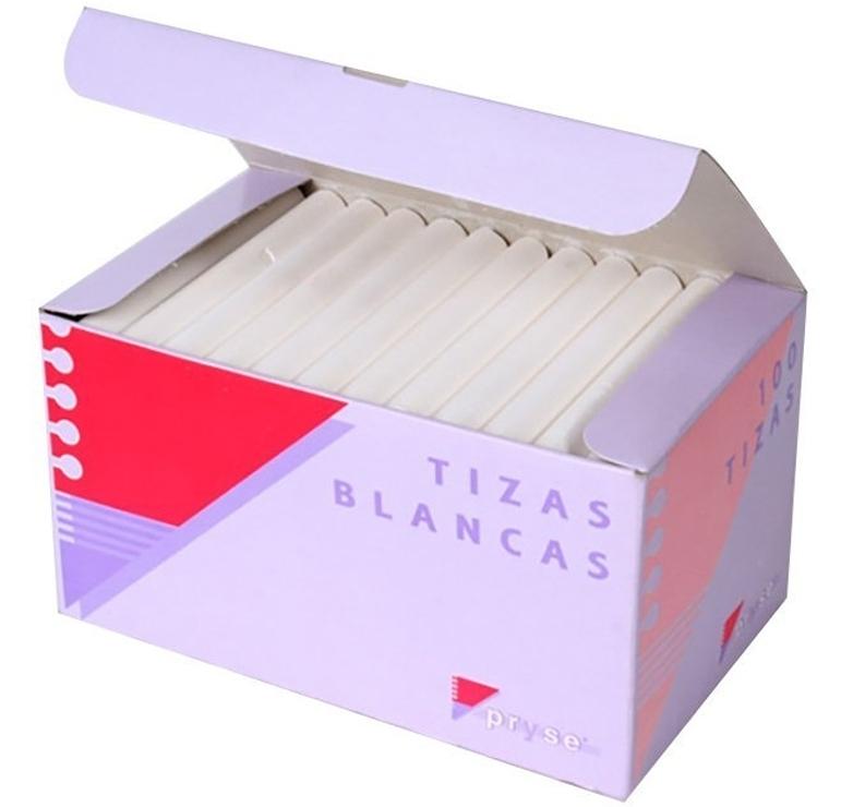 PRYSE Tiza antipolvo blanca c-100
