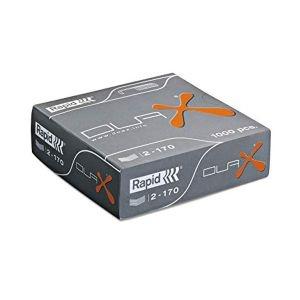 Grapas Rapid Duax - Galvanizadas (plata) - Caja 1000 grapas