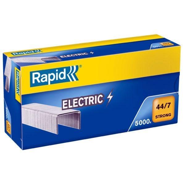 Grapas Rapid 44/7 - Galvanizadas - 30 hojas - Caja 5000 grapas