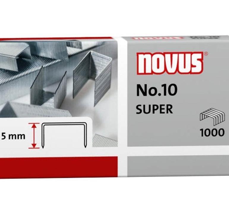 Grapas Novus - Galvanizadas (plata)