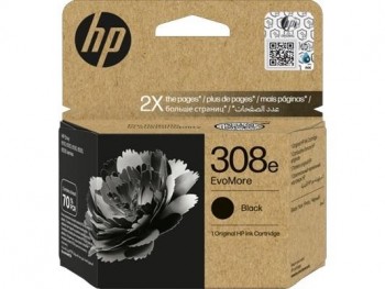 Cartucho inkjet HP 7FP22UE nº308BK EvoMore Negro (320pag)
