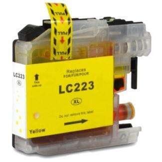 Cartucho de tinta genérico Brother LC223/LC221 AMARILLO de alta calidad