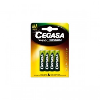 Pila Cegasa super alcalina LR03 AAA en blister de 4uds