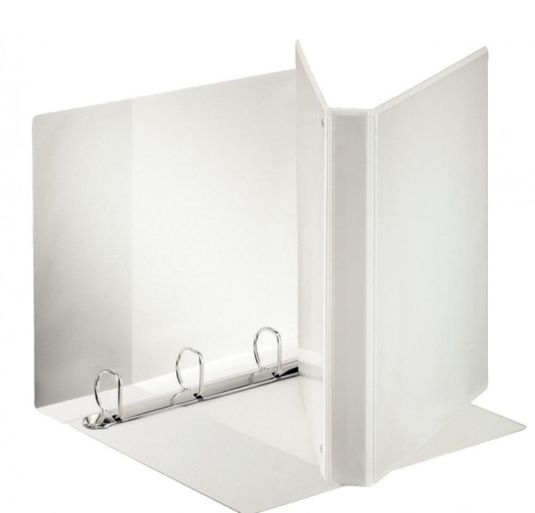 Carpeta canguro Fabrisa anillas mixtas blanco