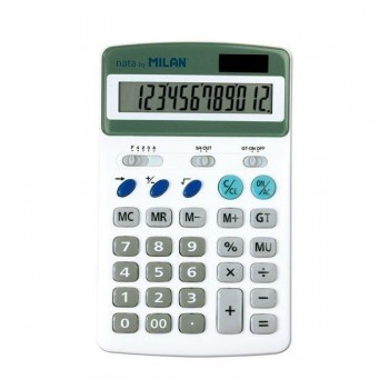 Bl.calculadora Milan 12 dígitos