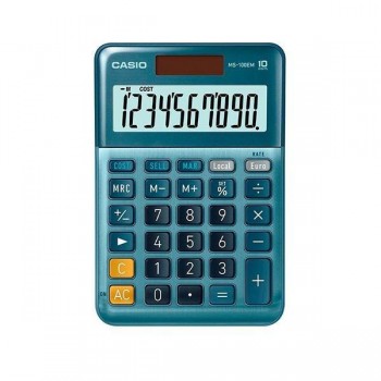 Calculadora sobremesa Casio MS-100EM 10 dígitos