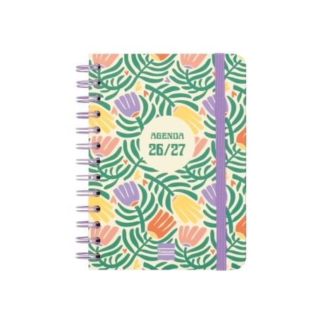 Agenda escolar FINOCAM COSMO 1/8 SVH 26-27 GARDEN