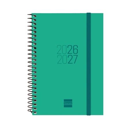 Agenda escolar FINOCAM ESPIR E8 SVH 26-27 VERDE