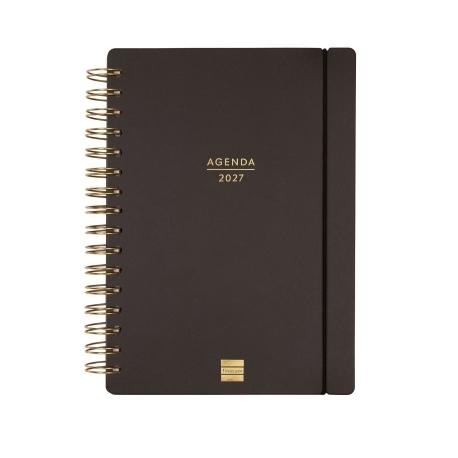 Agenda escolar FINOCAM 16 meses HAIKU E10 SVH 26-27 NEGRO
