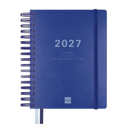 Agenda FINOCAM TEMPUS 1/4 1DP 2027 AZUL+