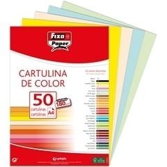 FIXO Din A-4 cartulina 180gr. (p-100) MARFIL