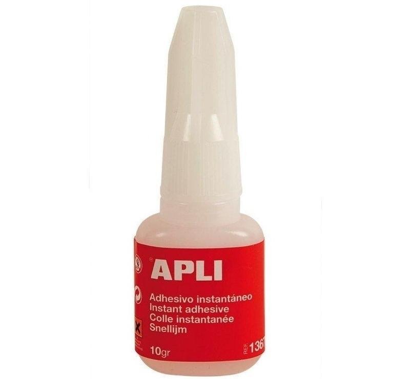 APLI Pegamento instantaneo de pincel 10gr