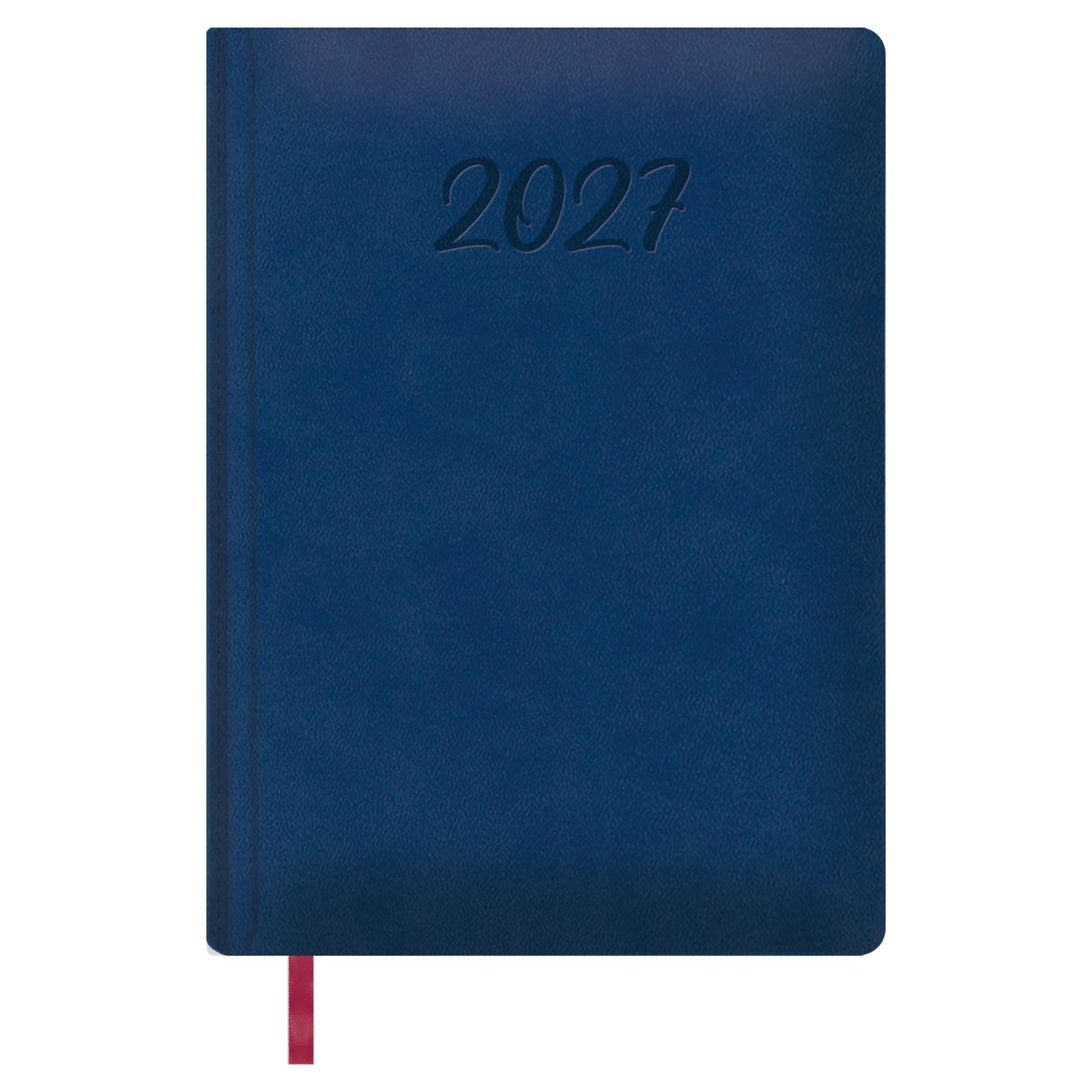 Agenda encuadernada Dohe MANAOS día página 17x24cm azul 2027