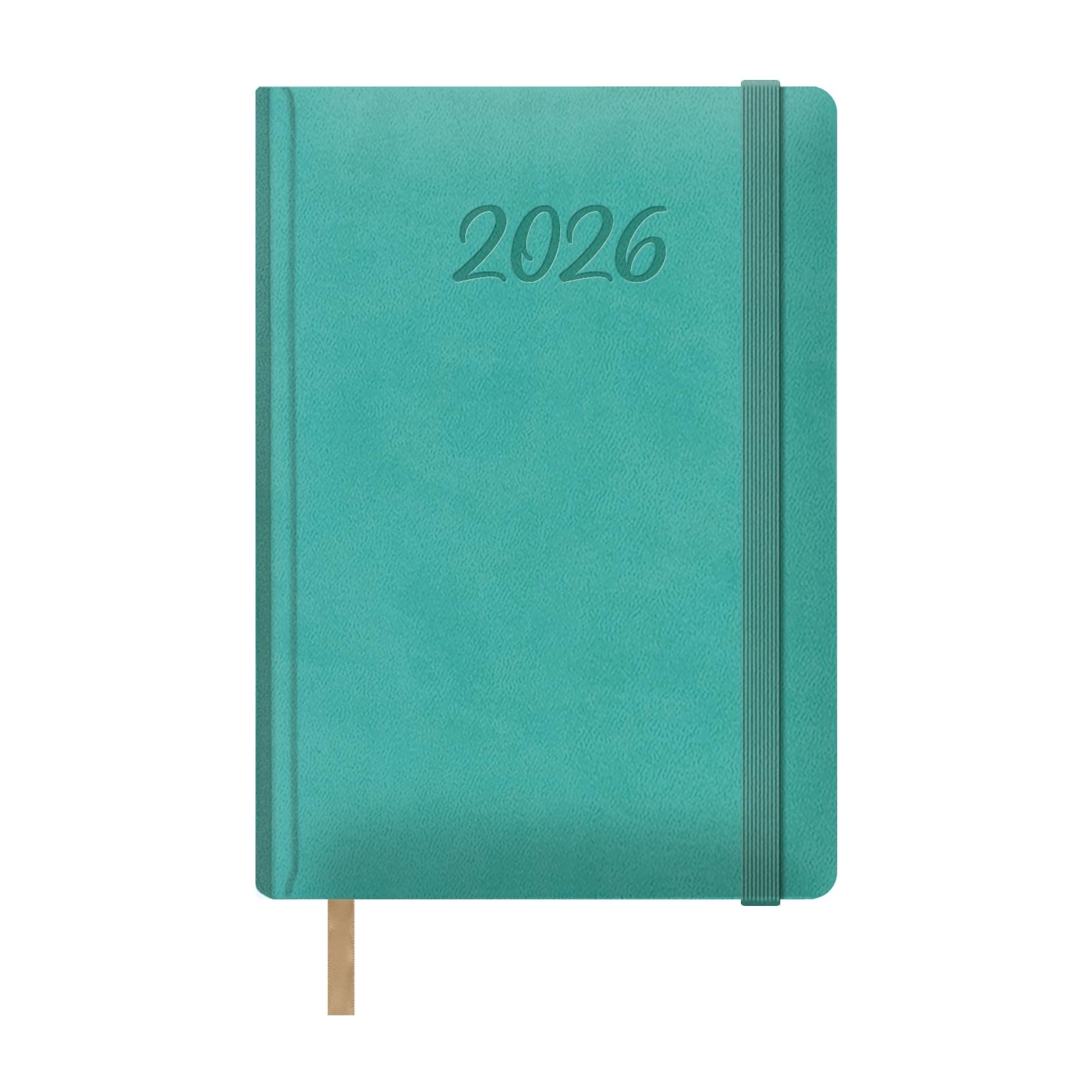 Agenda encuadernada Dohe SAMBA día página 15x21cm verde menta 2027