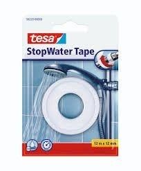 Cinta  de teflon TESA stop water 12m x 12mm blanco