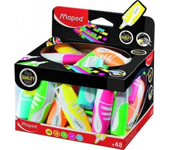 MAPED Marcador fluorescente pocket fluo peps colores surtidos