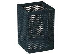 Cubilete DELI cuadrado metalico NEGRO