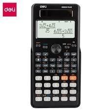 Calculadora científica DELI ED991ES negro 171,9x83x17,5mm. (solar/pila LR44*2)