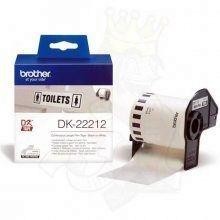 BROTHER Cinta continua de papel termico QL 12mm x30,48m blanca