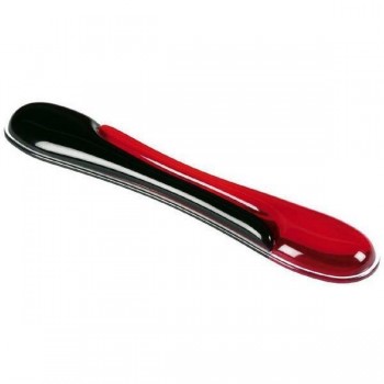 Reposamuñecas Kensington Duo gel negro/rojo