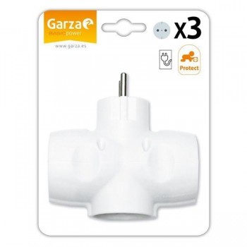 Adaptador Garza triple lateral