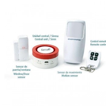 Kit de seguridad Garza Smart wifi