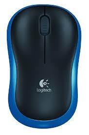 Raton USB INALAMBRICO LOGITECH azul M185