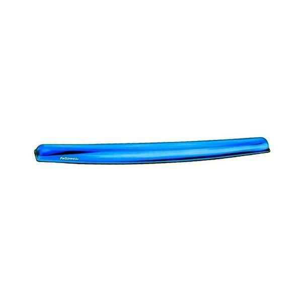 Reposamuñecas teclado gel Crystal azul