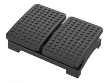 Reposapiés ajustable A.2000 ergonómico 435x325x110mm negro