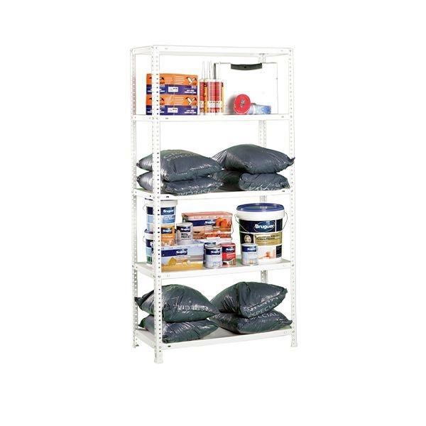 Estantería metálica Simon Rack Advantage mini 180x80x40cm blanco