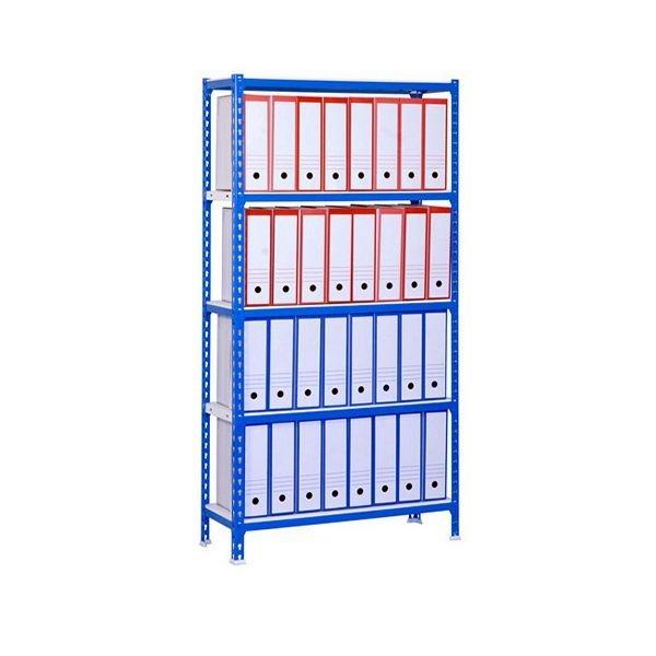 Estantería metálica Simon Rack Simonclick mini Simon Rack 180x80x40cm azul/blanco